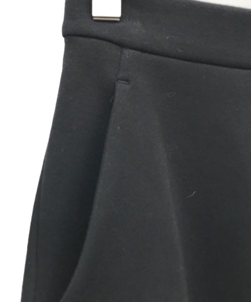 Munich（ミューニック）Munich (ミューニック) ダブルジャージロングスカート ブラック サイズ:Mの古着・服飾アイテム