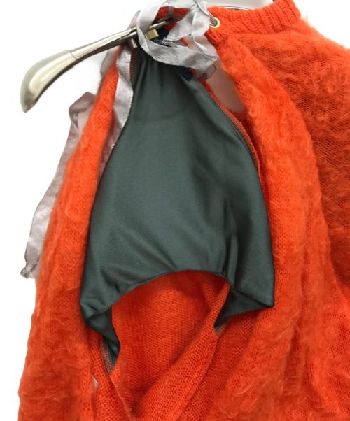 KOLOR（カラー）KOLOR (カラー) モヘアニット オレンジ サイズ:2の古着・服飾アイテム