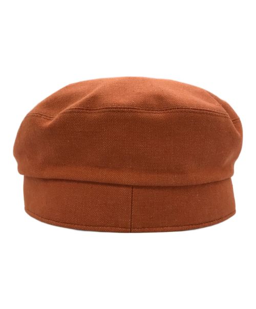 HERMES（エルメス）HERMES (エルメス) カブール・クリケティス オレンジ サイズ:56の古着・服飾アイテム