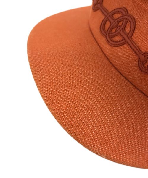HERMES（エルメス）HERMES (エルメス) カブール・クリケティス オレンジ サイズ:56の古着・服飾アイテム