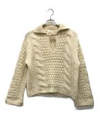 MACPHEEマカフィー）の古着「アンディアンケーブル スキッパープルオーバー」｜アイボリー