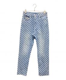 DIESEL（ディーゼル）の古着「コピーライトデニムパンツ」｜インディゴ