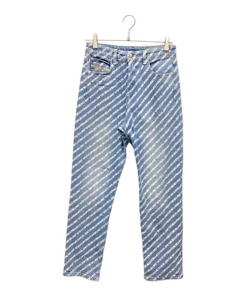 DIESEL（ディーゼル）DIESEL (ディーゼル) コピーライトデニムパンツ インディゴ サイズ:W28×L32の古着・服飾アイテム