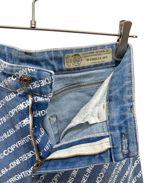 DIESEL（ディーゼル）DIESEL (ディーゼル) コピーライトデニムパンツ インディゴ サイズ:W28×L32の古着・服飾アイテム