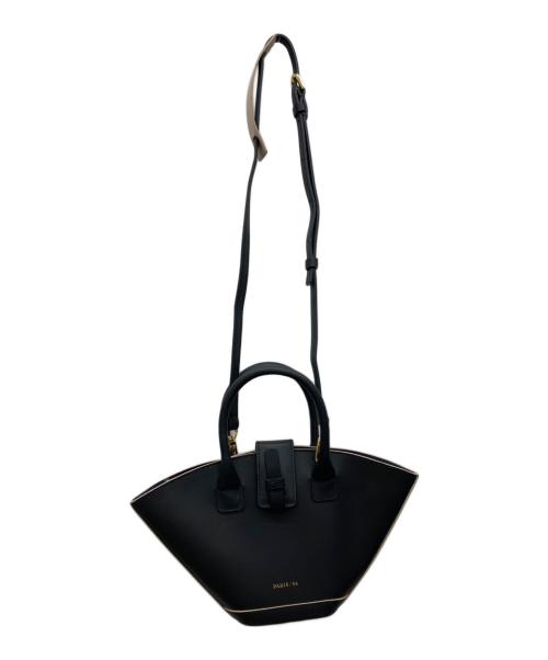 PARIS/64（パリ64）paris/64 (パリ64) ハンドバッグ ブラックの古着・服飾アイテム