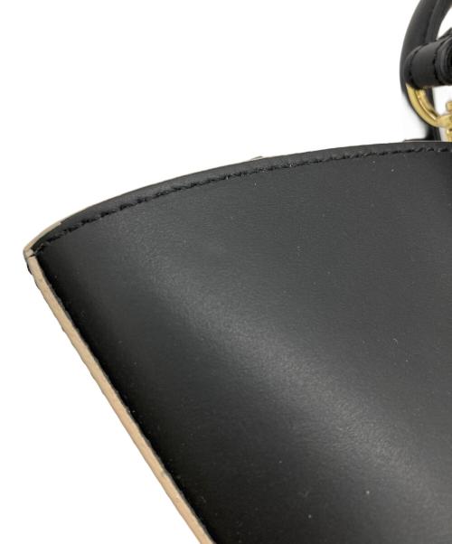 PARIS/64（パリ64）paris/64 (パリ64) ハンドバッグ ブラックの古着・服飾アイテム