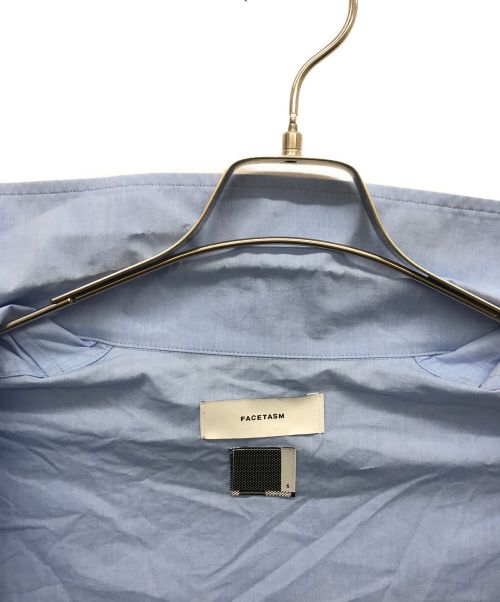 FACETASM（ファセッタズム）FACETASM (ファセッタズム) COTTON LONG COACH JACKET スカイブルー サイズ:5の古着・服飾アイテム