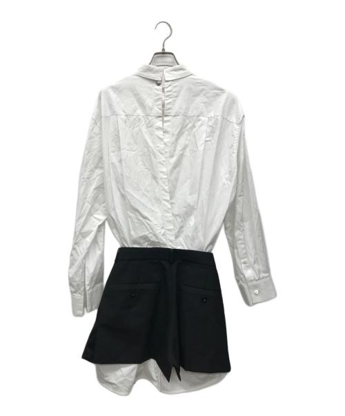 sacai（サカイ）sacai (サカイ) THOMAS MASON (トーマスメイソン) Suiting Dress ホワイト サイズ:Lの古着・服飾アイテム