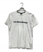 F.C.R.B.エフシーレアルブリストル）の古着「プリントカットソー」｜ホワイト