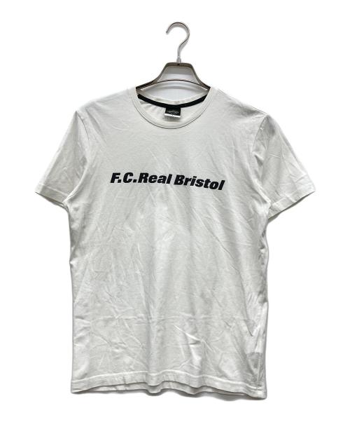 F.C.R.B.（エフシーレアルブリストル）F.C.R.B. (エフシーレアルブリストル) プリントカットソー ホワイト サイズ:Sの古着・服飾アイテム