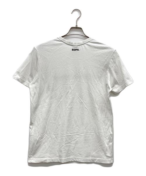 F.C.R.B.（エフシーレアルブリストル）F.C.R.B. (エフシーレアルブリストル) プリントカットソー ホワイト サイズ:Sの古着・服飾アイテム