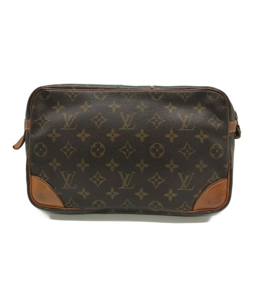LOUIS VUITTON（ルイ ヴィトン）LOUIS VUITTON (ルイ ヴィトン) コンピエーニュ28セカンドバッグ ブラウンの古着・服飾アイテム