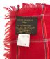 LOUIS VUITTON (ルイ ヴィトン) 大判ストール レッド：25000円