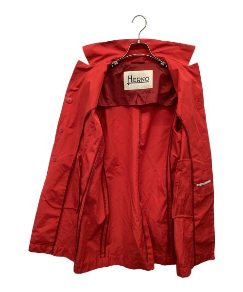 HERNO（ヘルノ）HERNO (ヘルノ) スプリングコート レッド サイズ:44の古着・服飾アイテム