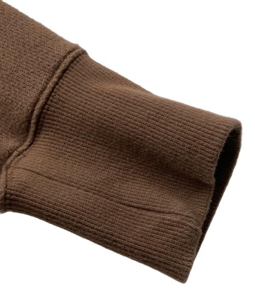 Champion（チャンピオン）Champion (チャンピオン) 刺繍ロゴスウェット ブラウン サイズ:XLの古着・服飾アイテム