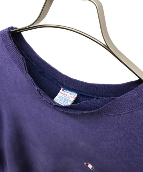 Champion（チャンピオン）Champion (チャンピオン) リバースウィーブスウェット パープル サイズ:X-LARGEの古着・服飾アイテム