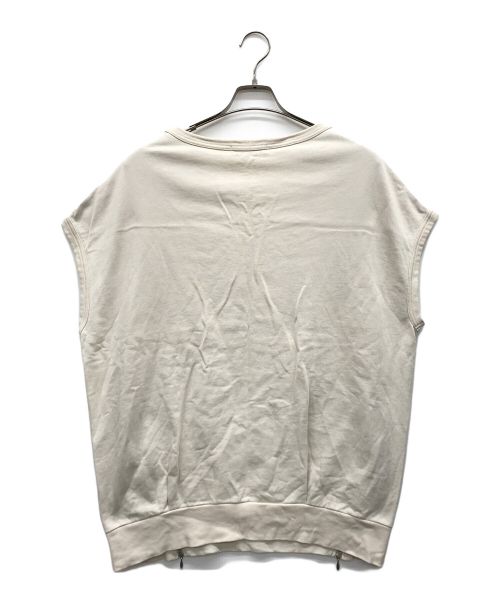 Noble（ノーブル）Noble (ノーブル) ノースリーブスウェット アイボリー サイズ:なしの古着・服飾アイテム