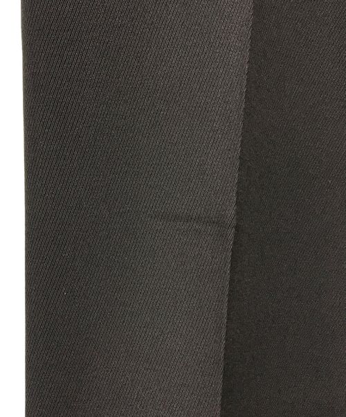 HERMES（エルメス）HERMES (エルメス) シルクセンタープレスパンツ ブラウン サイズ:40の古着・服飾アイテム