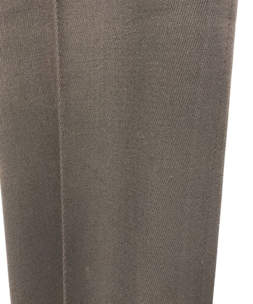 HERMES（エルメス）HERMES (エルメス) シルクセンタープレスパンツ ブラウン サイズ:40の古着・服飾アイテム