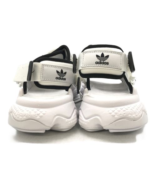 adidas（アディダス）adidas (アディダス) ストラップサンダル ホワイト サイズ:US 8 1/2の古着・服飾アイテム
