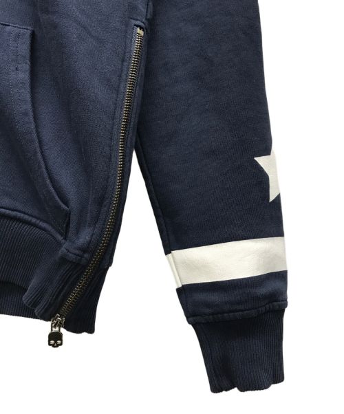 HYDROGEN（ハイドロゲン）HYDROGEN (ハイドロゲン) ジップパーカー ネイビー サイズ:XSの古着・服飾アイテム