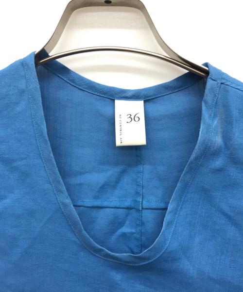 NO CONTROL AIR（ノーコントロールエアー）NO CONTROL AIR (ノーコントロールエアー) ダブルクロス ワンピース ブルー サイズ:不明の古着・服飾アイテム