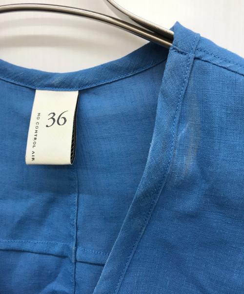 NO CONTROL AIR（ノーコントロールエアー）NO CONTROL AIR (ノーコントロールエアー) ダブルクロス ワンピース ブルー サイズ:不明の古着・服飾アイテム