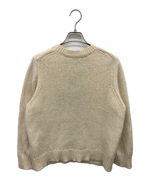 MARC JACOBS（マークジェイコブス）MARC JACOBS (マークジェイコブス) ウールニット ベージュ サイズ:Lの古着・服飾アイテム