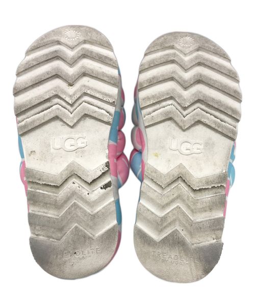UGG（アグ）UGG (アグ) PRIDE SLIDE Pride Logo ホワイト サイズ:USA7の古着・服飾アイテム