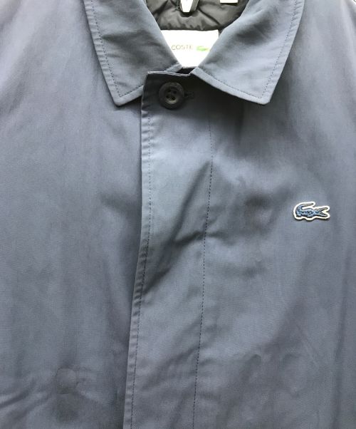 LACOSTE（ラコステ）LACOSTE (ラコステ) ライナー付ステンカラーコート ネイビー サイズ:US Mの古着・服飾アイテム