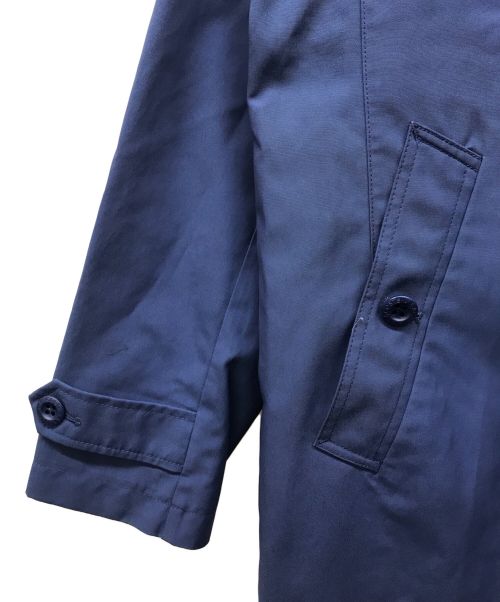 LACOSTE（ラコステ）LACOSTE (ラコステ) ライナー付ステンカラーコート ネイビー サイズ:US Mの古着・服飾アイテム