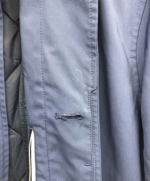 LACOSTE（ラコステ）LACOSTE (ラコステ) ライナー付ステンカラーコート ネイビー サイズ:US Mの古着・服飾アイテム