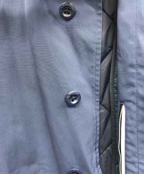 LACOSTE（ラコステ）LACOSTE (ラコステ) ライナー付ステンカラーコート ネイビー サイズ:US Mの古着・服飾アイテム