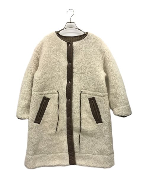 MAISON SPECIAL（メゾンスペシャル）MAISON SPECIAL (メゾンスペシャル) リバーシブルボアコート ブラウン サイズ:FREEの古着・服飾アイテム
