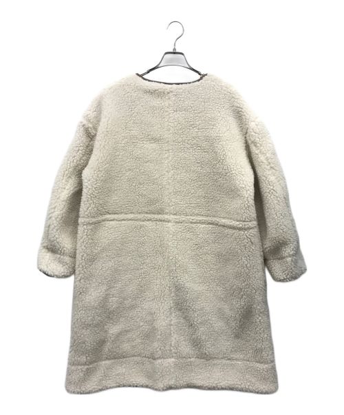 MAISON SPECIAL（メゾンスペシャル）MAISON SPECIAL (メゾンスペシャル) リバーシブルボアコート ブラウン サイズ:FREEの古着・服飾アイテム