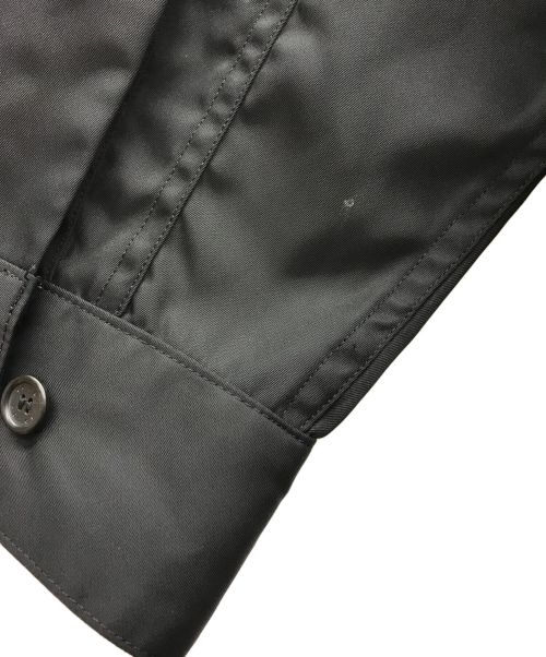 ROTOL（ロトル）ROTOL (ロトル) SNAP BUTTON NYLON SHIRT ブラック サイズ:2の古着・服飾アイテム