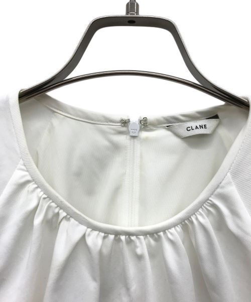 CLANE（クラネ）CLANE (クラネ) PUFF MINI ONE PIECE ホワイト サイズ:2の古着・服飾アイテム