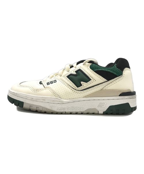 NEW BALANCE（ニューバランス）NEW BALANCE (ニューバランス) 550 VTC ホワイト×グリーン サイズ:US6の古着・服飾アイテム