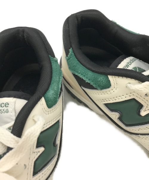 NEW BALANCE（ニューバランス）NEW BALANCE (ニューバランス) 550 VTC ホワイト×グリーン サイズ:US6の古着・服飾アイテム