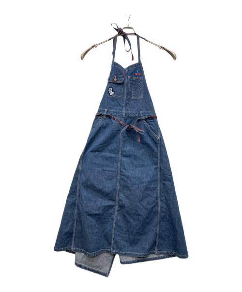 Hysteric Glamour（ヒステリックグラマー）Hysteric Glamour (ヒステリックグラマー) デニムワンピース インディゴ サイズ:FREEの古着・服飾アイテム