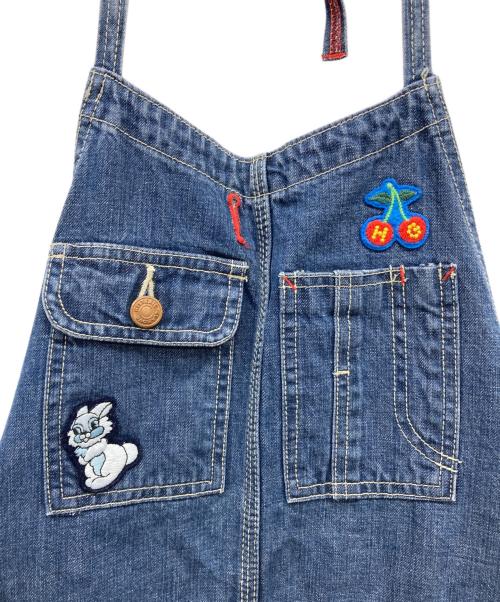 Hysteric Glamour（ヒステリックグラマー）Hysteric Glamour (ヒステリックグラマー) デニムワンピース インディゴ サイズ:FREEの古着・服飾アイテム