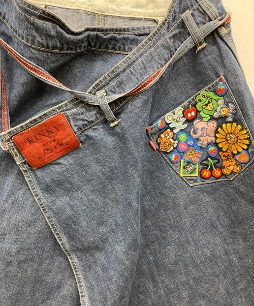 Hysteric Glamour（ヒステリックグラマー）Hysteric Glamour (ヒステリックグラマー) デニムワンピース インディゴ サイズ:FREEの古着・服飾アイテム