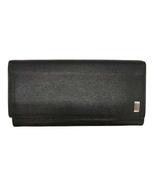 dunhill（ダンヒル）dunhill (ダンヒル) 長財布 ブラックの古着・服飾アイテム
