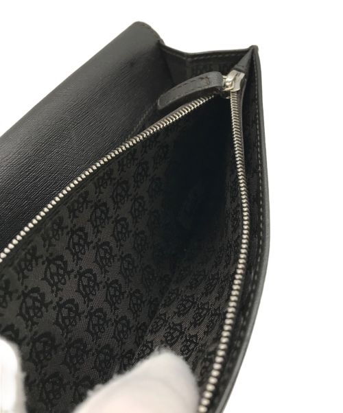 dunhill（ダンヒル）dunhill (ダンヒル) 長財布 ブラックの古着・服飾アイテム