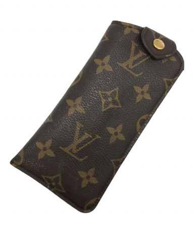 中古・古着通販】LOUIS VUITTON (ルイ ヴィトン) 眼鏡ケース ブラウン