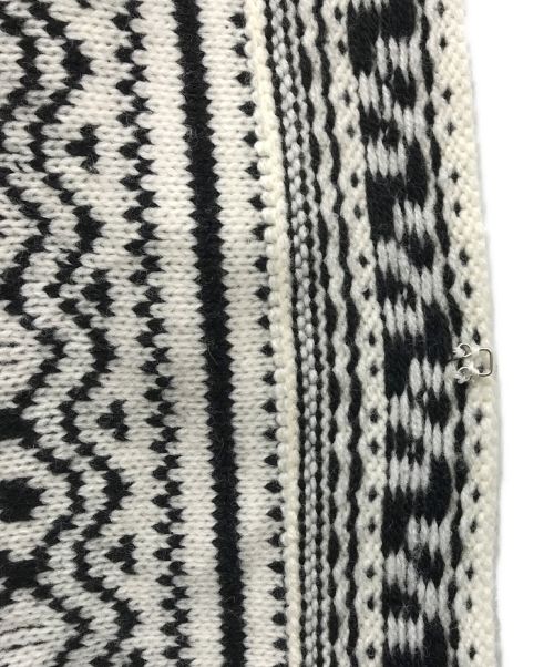 Adam et Rope（アダム エ ロペ）Adam et Rope (アダム エ ロペ) フリンジニットカーディガン ブラック サイズ:38の古着・服飾アイテム