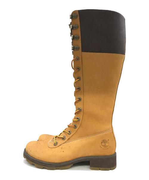 Timberland（ティンバーランド）Timberland (ティンバーランド) ロングブーツ ブラウン サイズ:6Mの古着・服飾アイテム