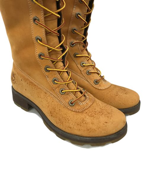 Timberland（ティンバーランド）Timberland (ティンバーランド) ロングブーツ ブラウン サイズ:6Mの古着・服飾アイテム