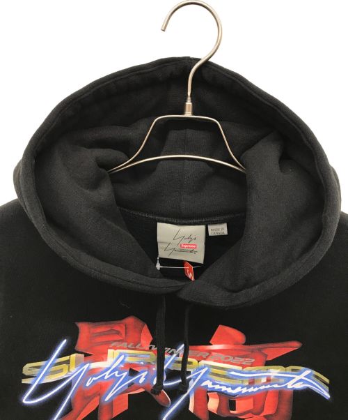 SUPREME（シュプリーム）SUPREME (シュプリーム) YOHJI YAMAMOTO (ヨウジヤマモト) TEKKEN Hooded Sweatshirt ブラック サイズ:MEDIUMの古着・服飾アイテム
