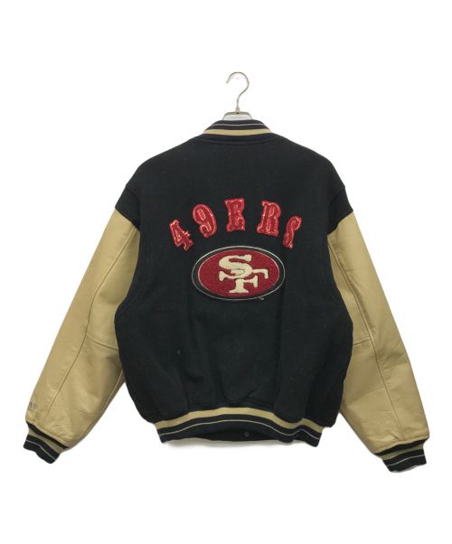 MIRAGE（ミラージュ）MIRAGE (ミラージュ) スタジャン ブラック サイズ:Lの古着・服飾アイテム